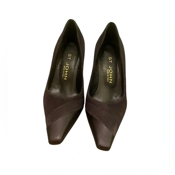 St.John suede pumps - Picture 2 of 7